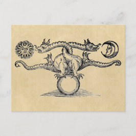 Hermes Bird Alchemy Vykort