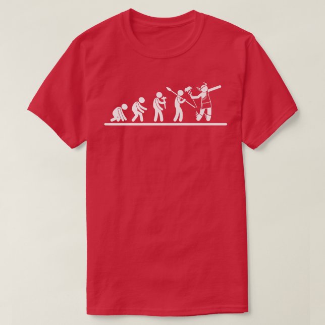 Hermes Evolution Ancient Greece Gods Goddess - Med T Shirt (Design framsida)