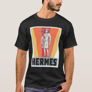 Hermes Greece God Gregrekiska Mythology Ancient Gr T Shirt