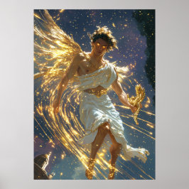 Hermes, Guds Budbärare - Gudomlig Hastighet Poster