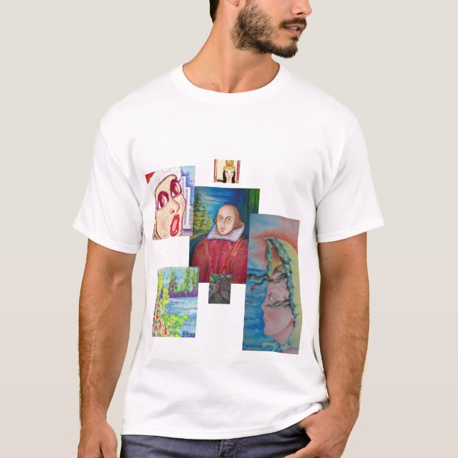 Hermes H-konst. Tee Shirt (Framsida)