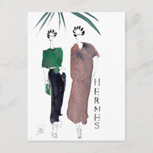 Hermes Mode vykort av PARISDREAMTIME