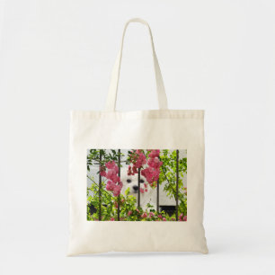 Hermes the Maltese Tote Bag Tygkasse
