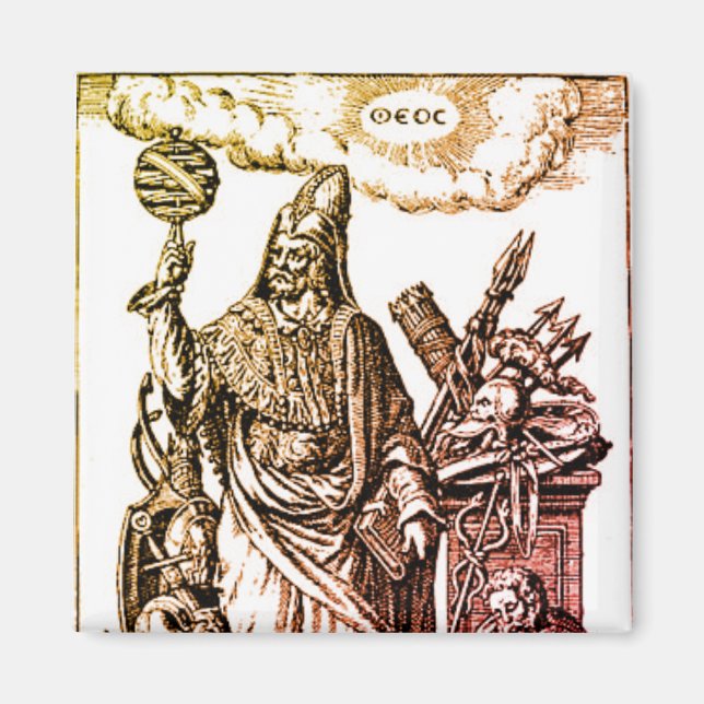 Hermes Trismegistus (Hermes the Thrice-Underbarare Magnet (Framsidan)