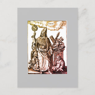 Hermes Trismegistus (Hermes the Thrice-Underbarare Vykort