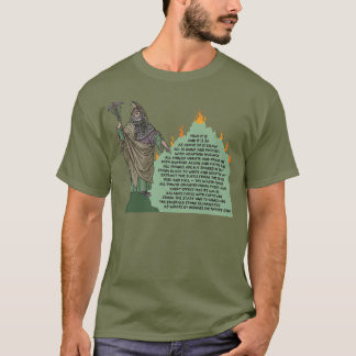 Hermes Trismegistus och Emerald Tablet T Shirt