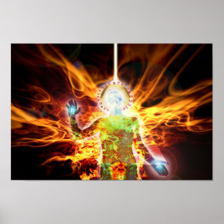 Hermetisk brand poster