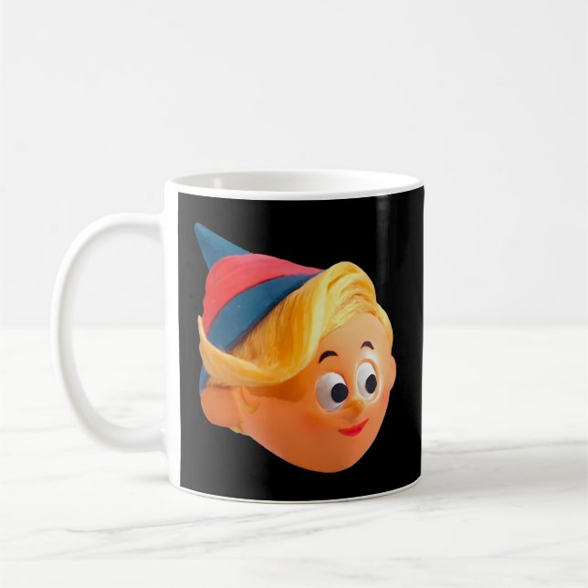 Hermey Elf-Vintage Hermey Dentist Speciell Kaffemugg (Vänster)