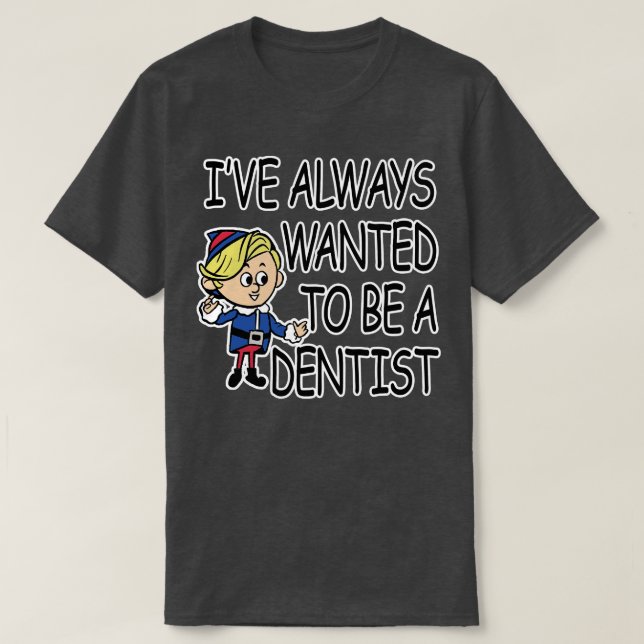 Hermey the Dentist TShirt T Shirt (Design framsida)