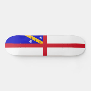 Hermflagga Mini Skateboard Bräda 18,5 Cm