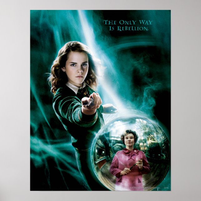 Hermione Granger och professor Umbridge Poster (Framsidan)