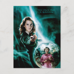 Hermione Granger och professor Umbridge Vykort
