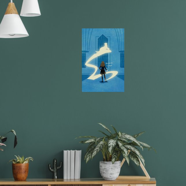 Hermione Granger Patronus-målning Poster (Vardagsrum 1)