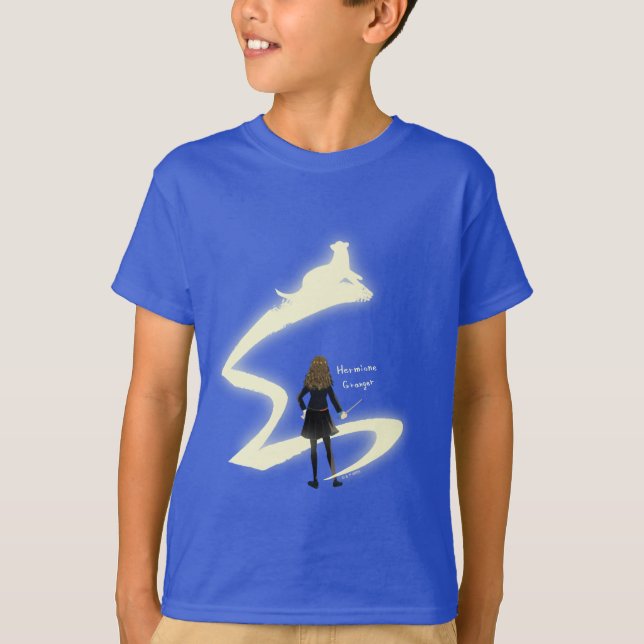 Hermione Granger Patronus Painting T Shirt (Framsida)