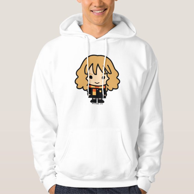 Hermione Granger Tecknad Karaktär Konst Hoodie (Framsida)
