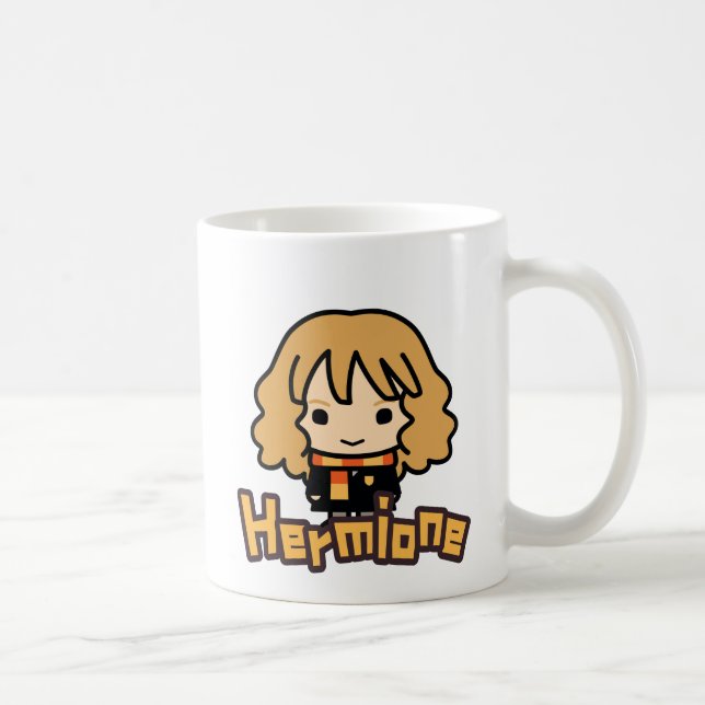 Hermione Granger Tecknad Karaktärs Konst Kaffemugg (Höger)