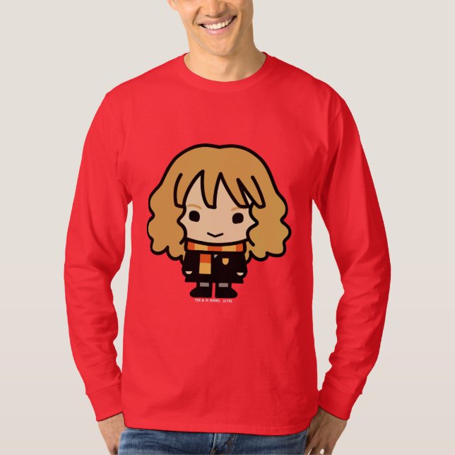 Hermione Granger Tecknad Karaktärsbild Tee (Framsida)
