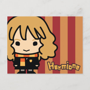 Hermione Granger Tecknad Karaktärsbild Vykort