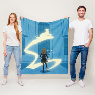 Hermione Grangers Patronus-målning Fleecefilt