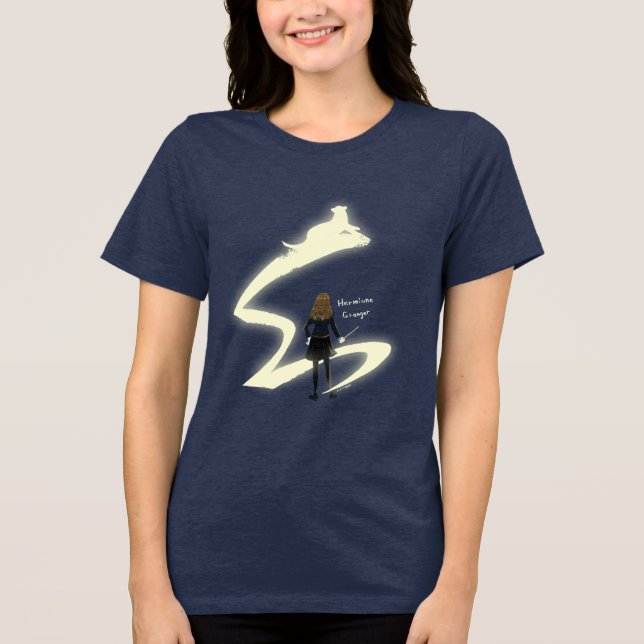Hermione Grangers Patronus-målning T Shirt (Framsida)
