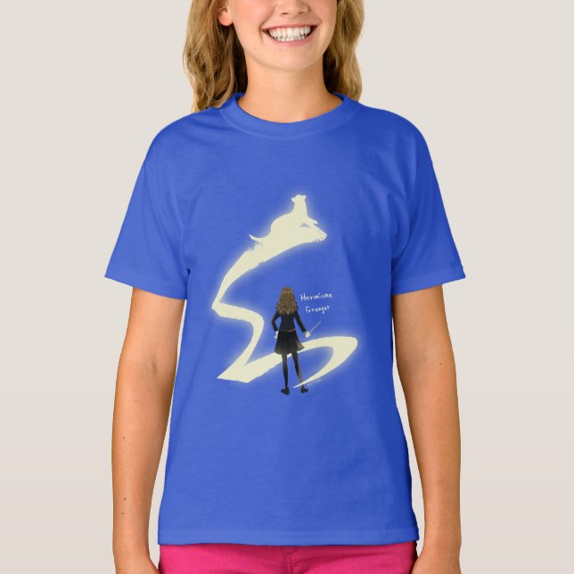 Hermione Grangers Patronus-målning T Shirt (Framsida)