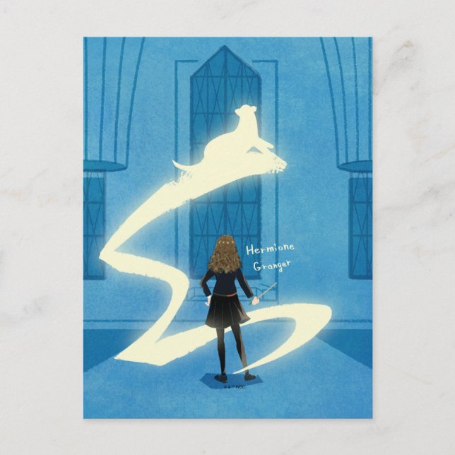 Hermione Grangers Patronus-målning Vykort (Framsida)