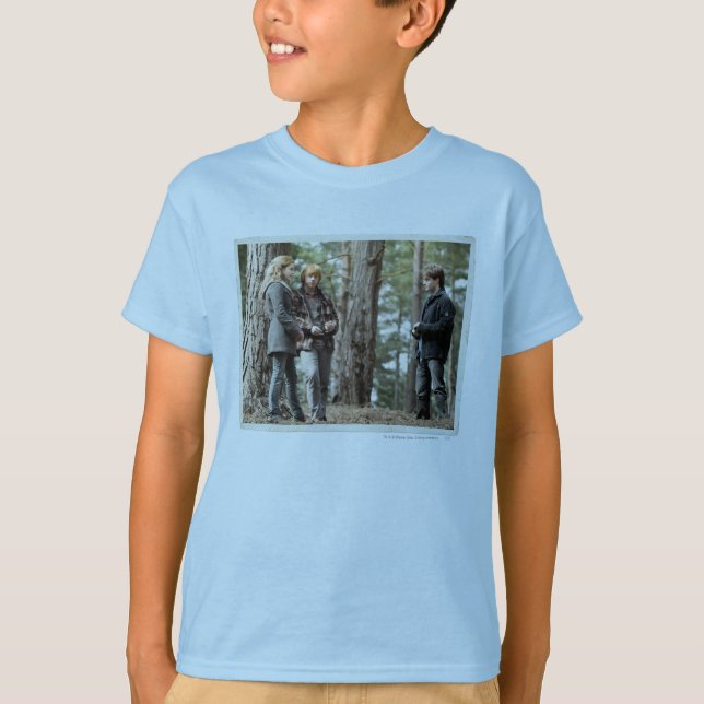 Hermione, Ron, and Harry 2 T Shirt (Framsida)