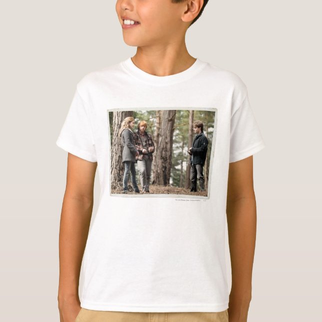 Hermione, Ron, and Harry 2 Tee Shirt (Framsida)