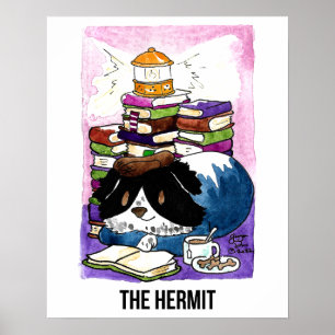 Hermit BCN Tarot Poster