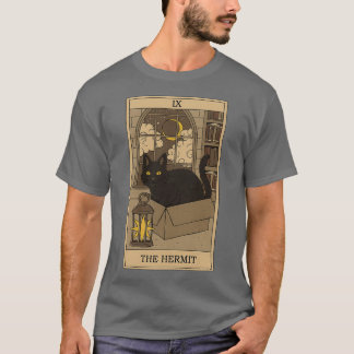 Hermit Cats Tarot T Shirt