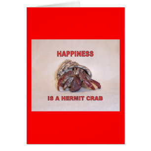 Hermit Crab #14 Hälsningskort