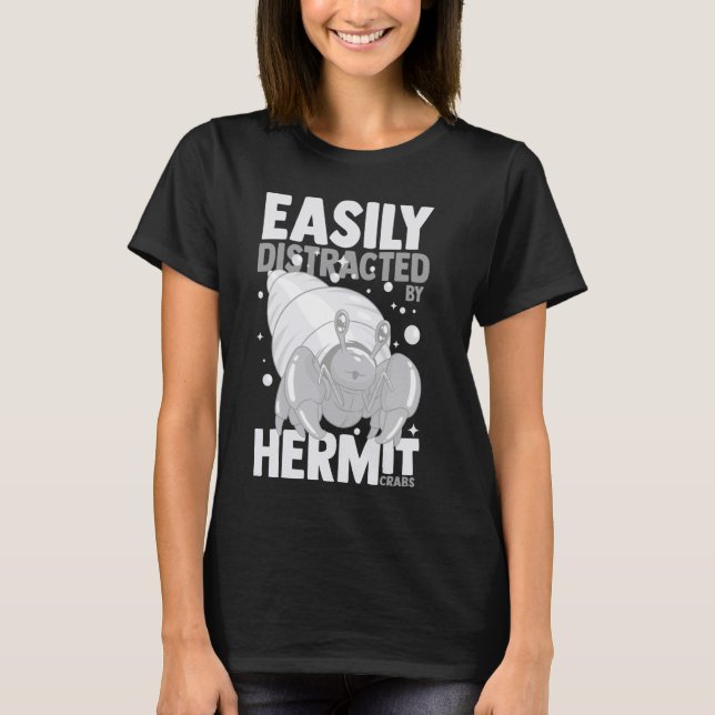 Hermit Crab Funny Animals Cute Pet T Shirt (Framsida)