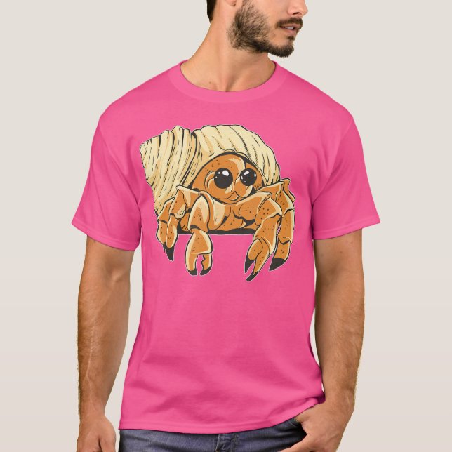 Hermit Crab Little T Shirt (Framsida)