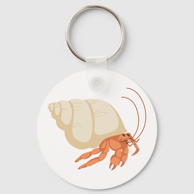 Hermit Crab Nyckelring (Framsida)