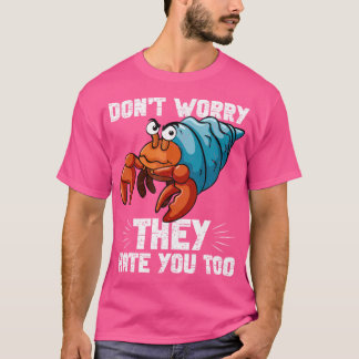 Hermit Crab Owner Snäckas Crab Cage Hermit Crab Lo T Shirt