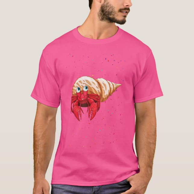 Hermit Crab T Shirt (Framsida)