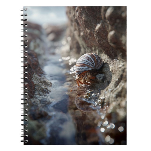 Hermit Crab Tide Bassäng bärbar dator Anteckningsbok (Framsidan)