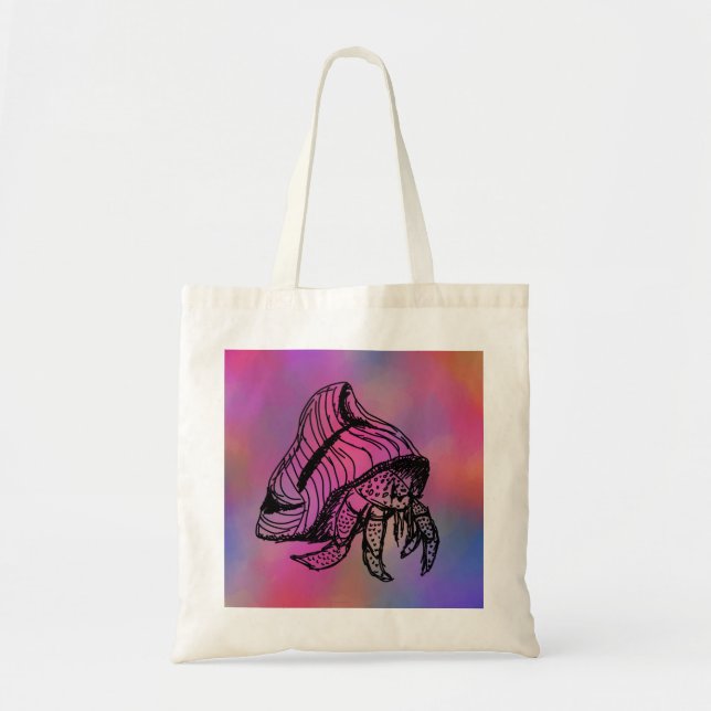 Hermit Crab Tote av Ashton Shuster Tygkasse (Framsidan)