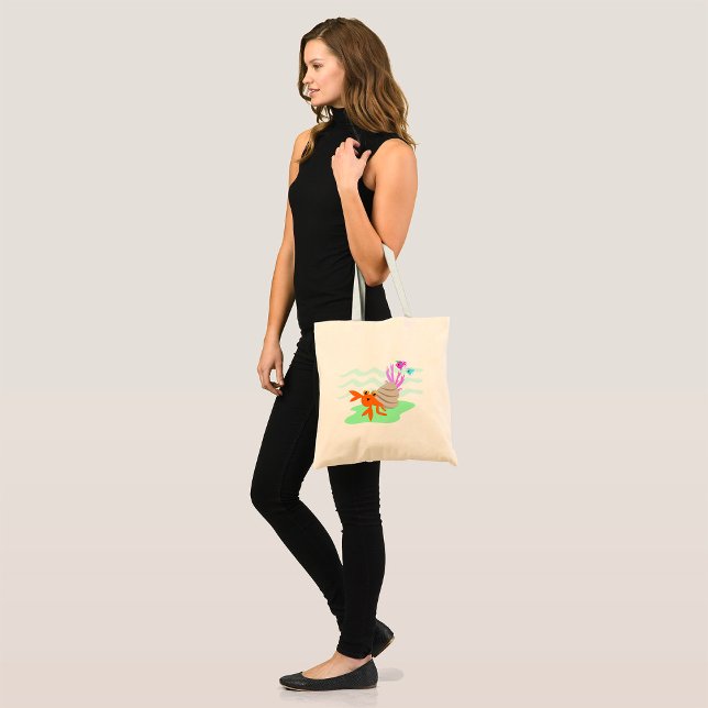 Hermit Crab Tote Bag Tygkasse (Skapare uppladdad)