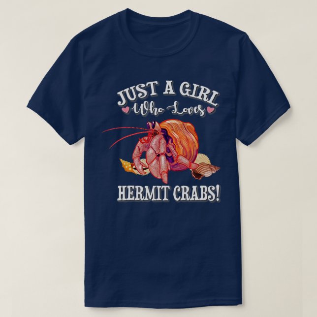 Hermit Crab TShirt T Shirt (Design framsida)
