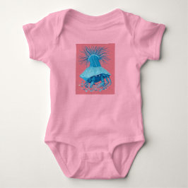 Hermit Crab, Undervattenskustall, Djurets Rosa Blu T Shirt