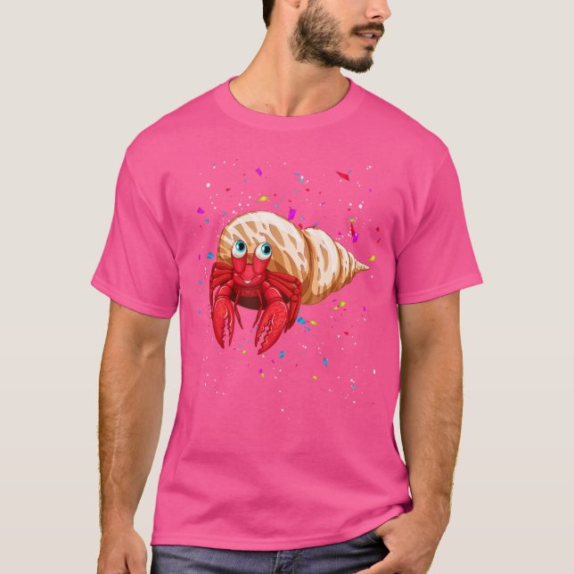 Hermit Party Crabs T Shirt (Framsida)