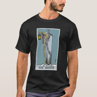 Hermit Tarot Card Occult Tro Divination Morsa T Shirt