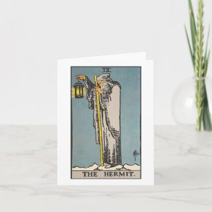 Hermit tarot card - Rider Waite Smith tarot Kort
