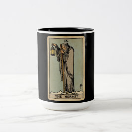 Hermit Tarot Två-Tonad Mugg
