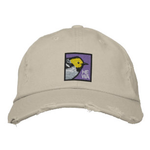 Hermit Warbler Broderad Keps