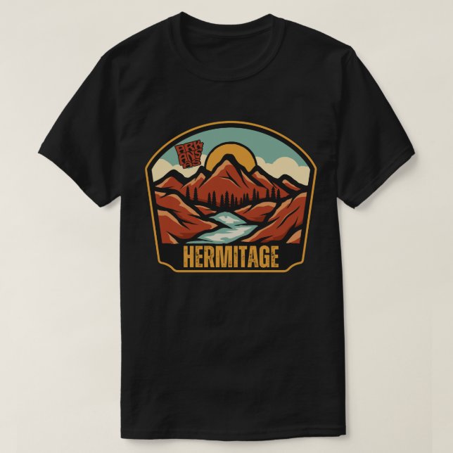Hermitage, Arkansas T-Shirt (Design framsida)