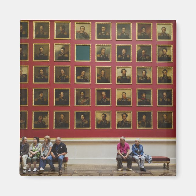 Hermitage Museum, Room 197, Gallery 1812 Krig Magnet (Framsidan)