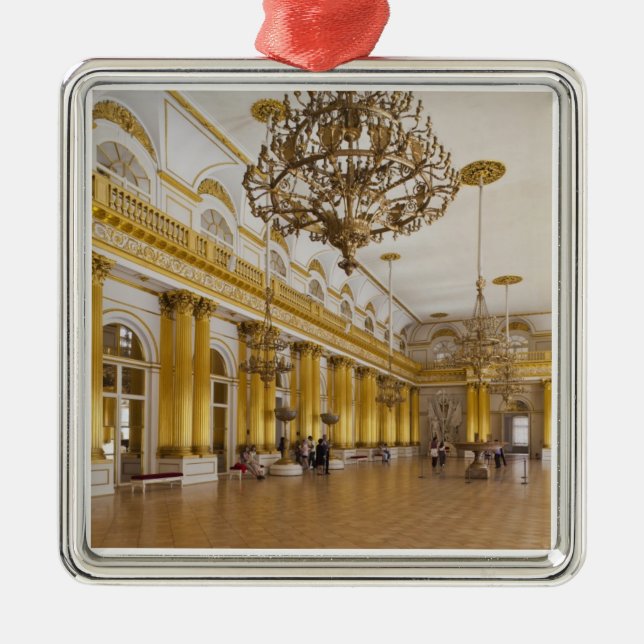 Hermitage Museum, rum 191, Underbara hallen Julgransprydnad Metall (Framsidan)