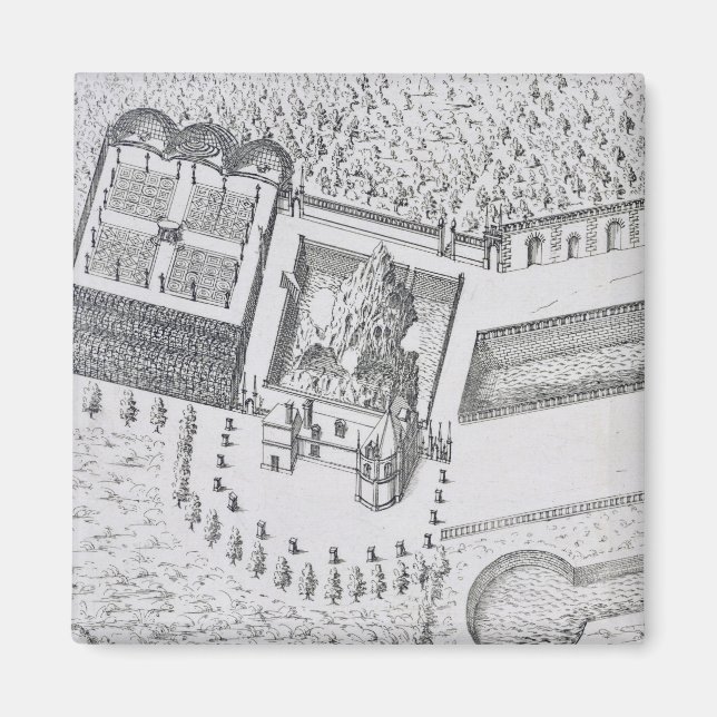 Hermitage och Maison Blanc vid Chateau Magnet (Framsidan)